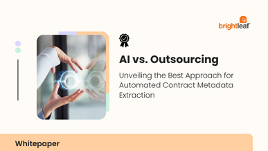 Automated metadata extraction - Use AI software or outsource?