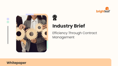 Efficiency Through Contract Management