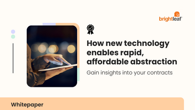 Gain insights into your contracts with automated contract abstraction